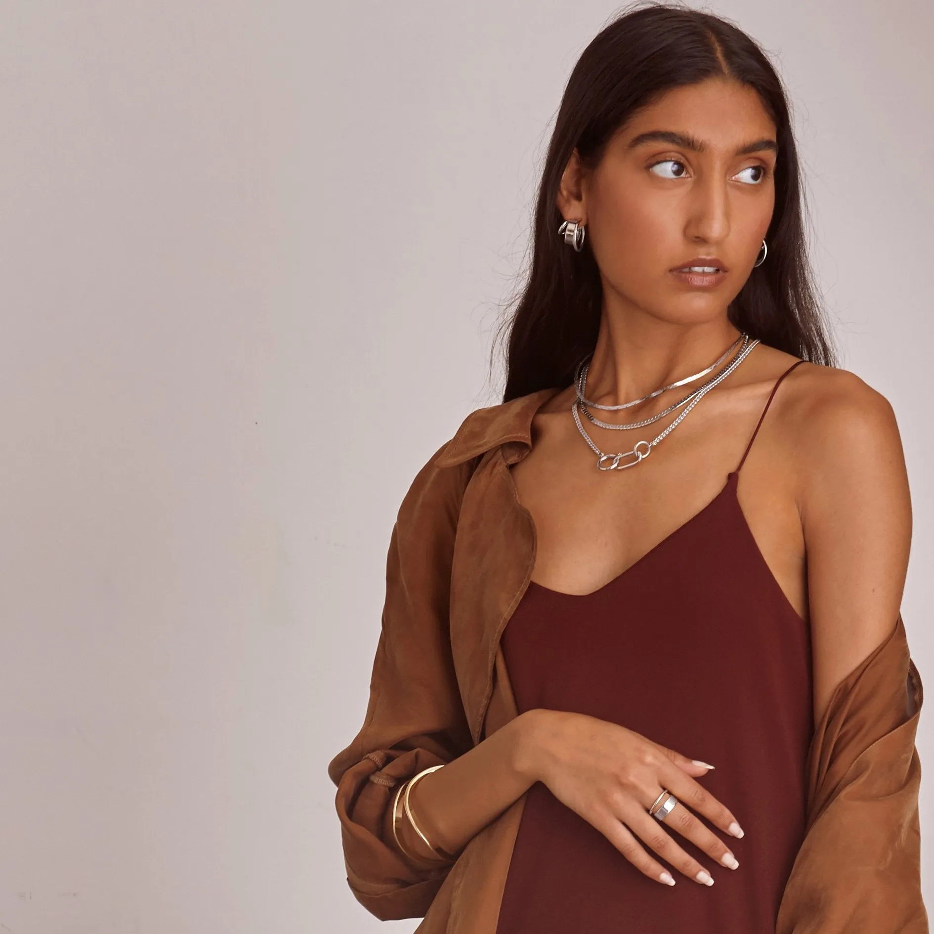 Essential Ring Set in Silver