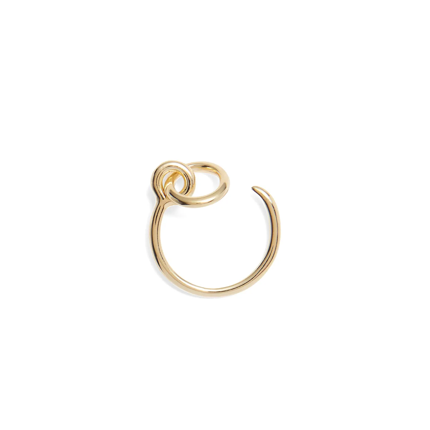Eyelet Ring in Gold