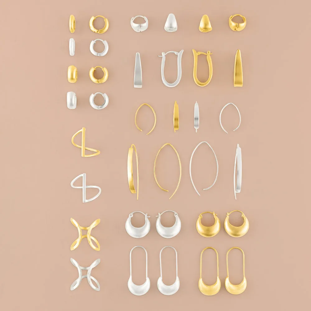 Fine Line Ring in Gold