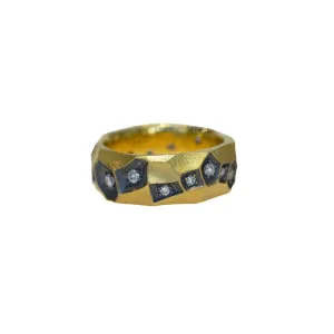 Geometric Diamond Band