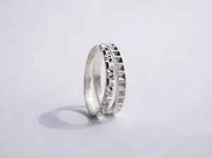 Geometric Stack Rings Set 2 - Square and Tetris