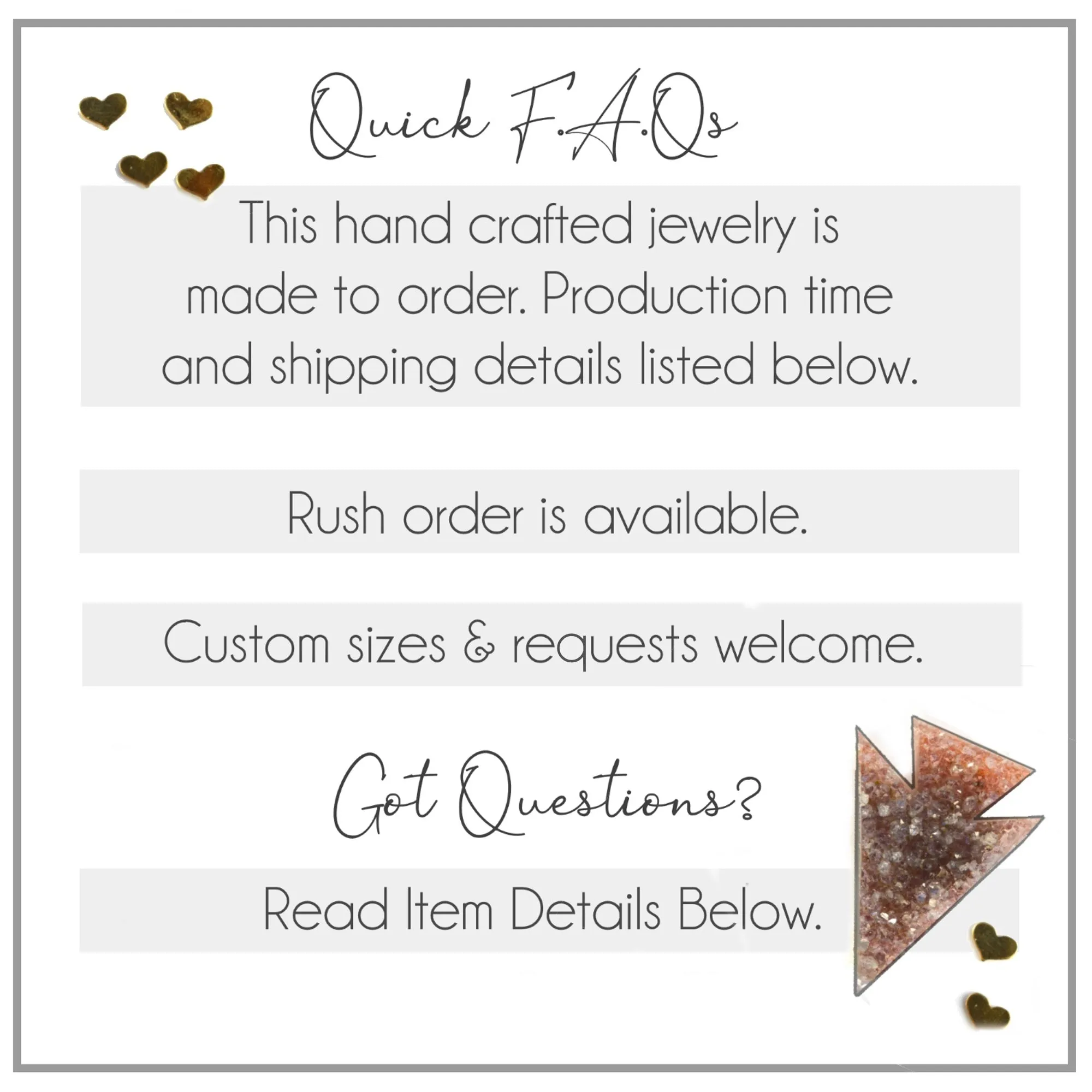 Gold Hexagon Stacking Ring