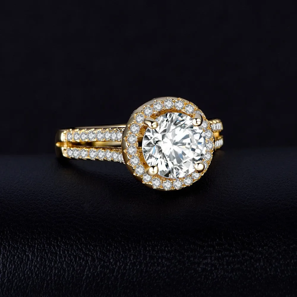 Gold Plated Bronze Ring