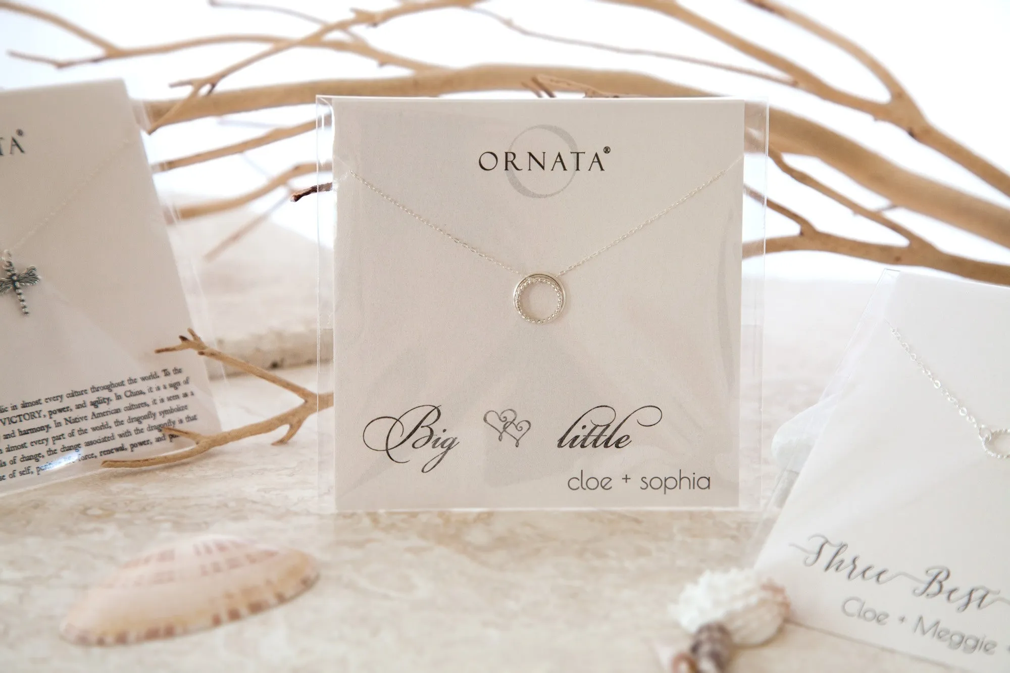 Graduation Gifts | Friends Gifts | Two Best Friends Sterling Silver Necklace - Personalized