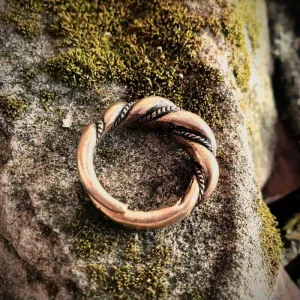 Handcrafted Birka's Ring Bronze