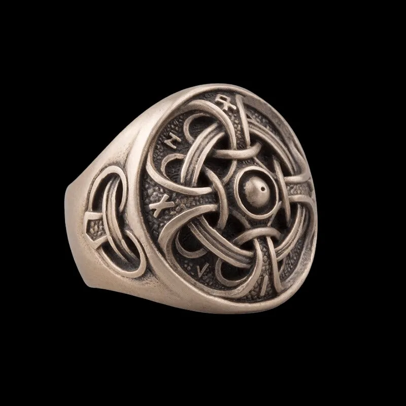 Handcrafted Odin Ring Bronze