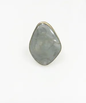 Heather Benjamin | Handmade Grey Tigers Eye Ring