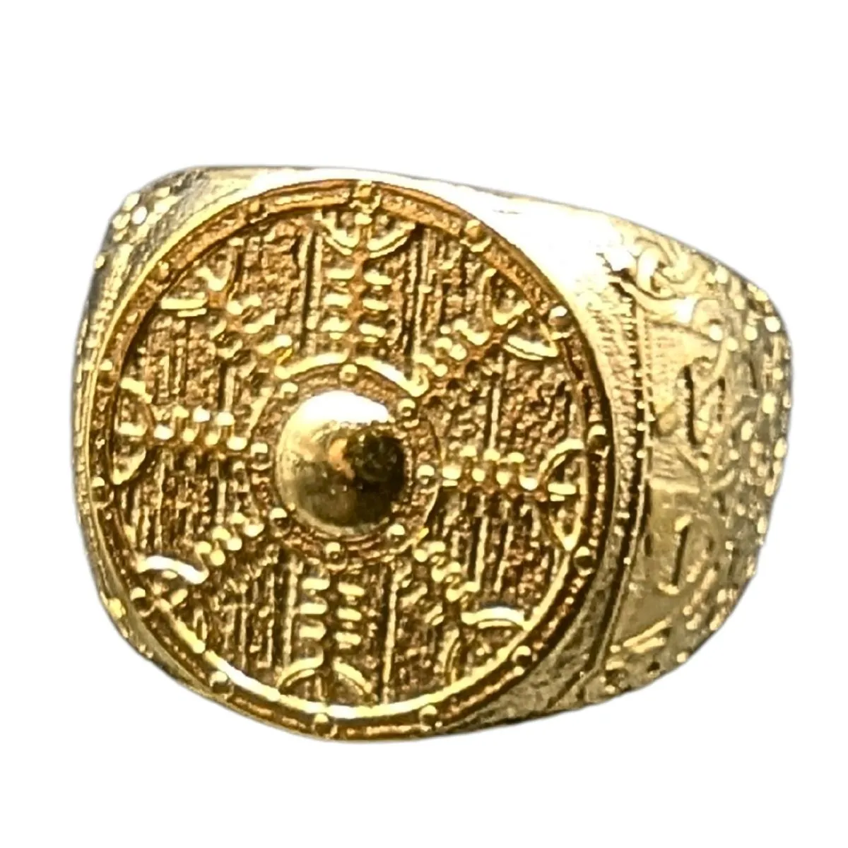 Helm of awe ring from bronze