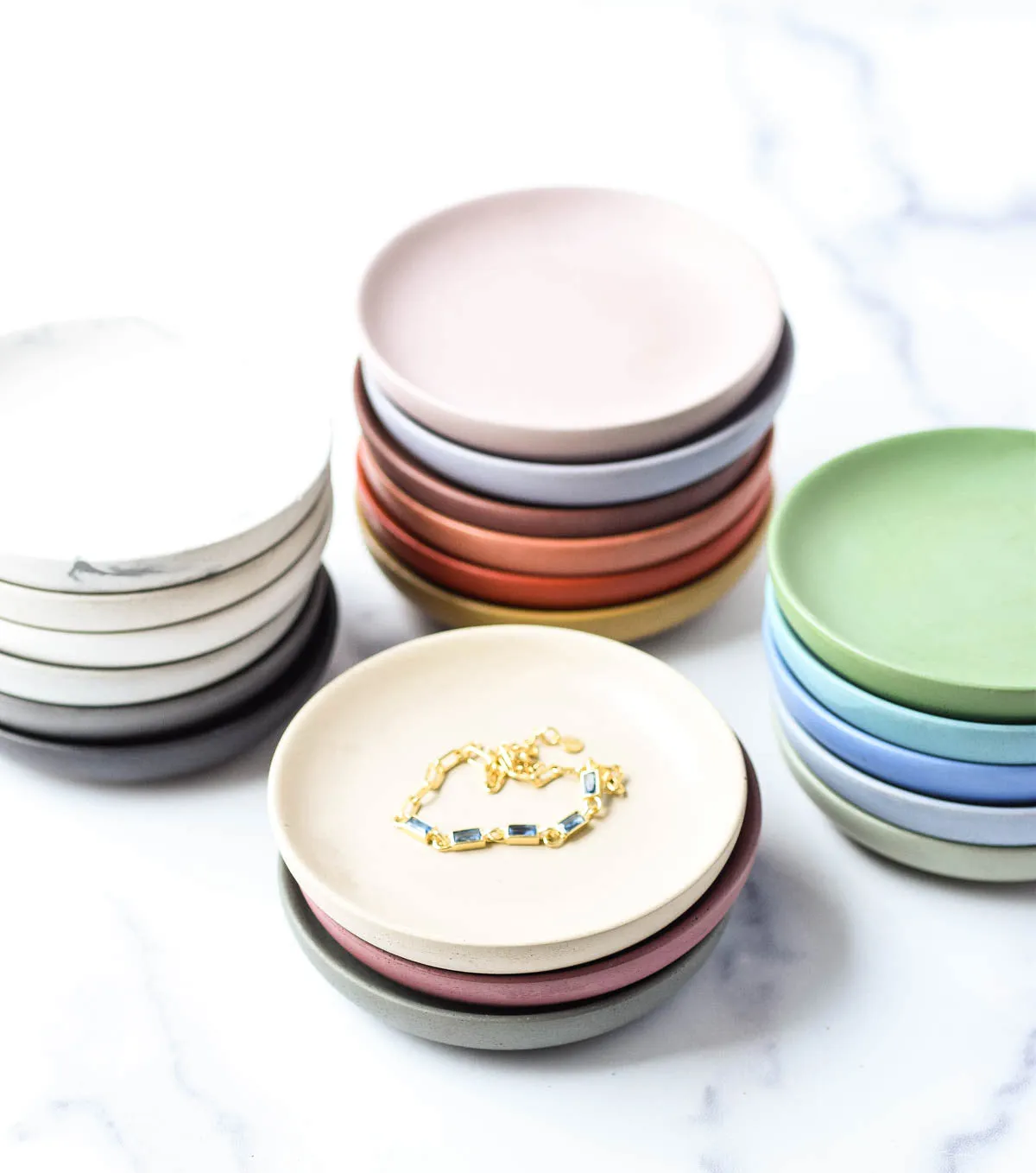 Jewelry Dish - Small Round Tray