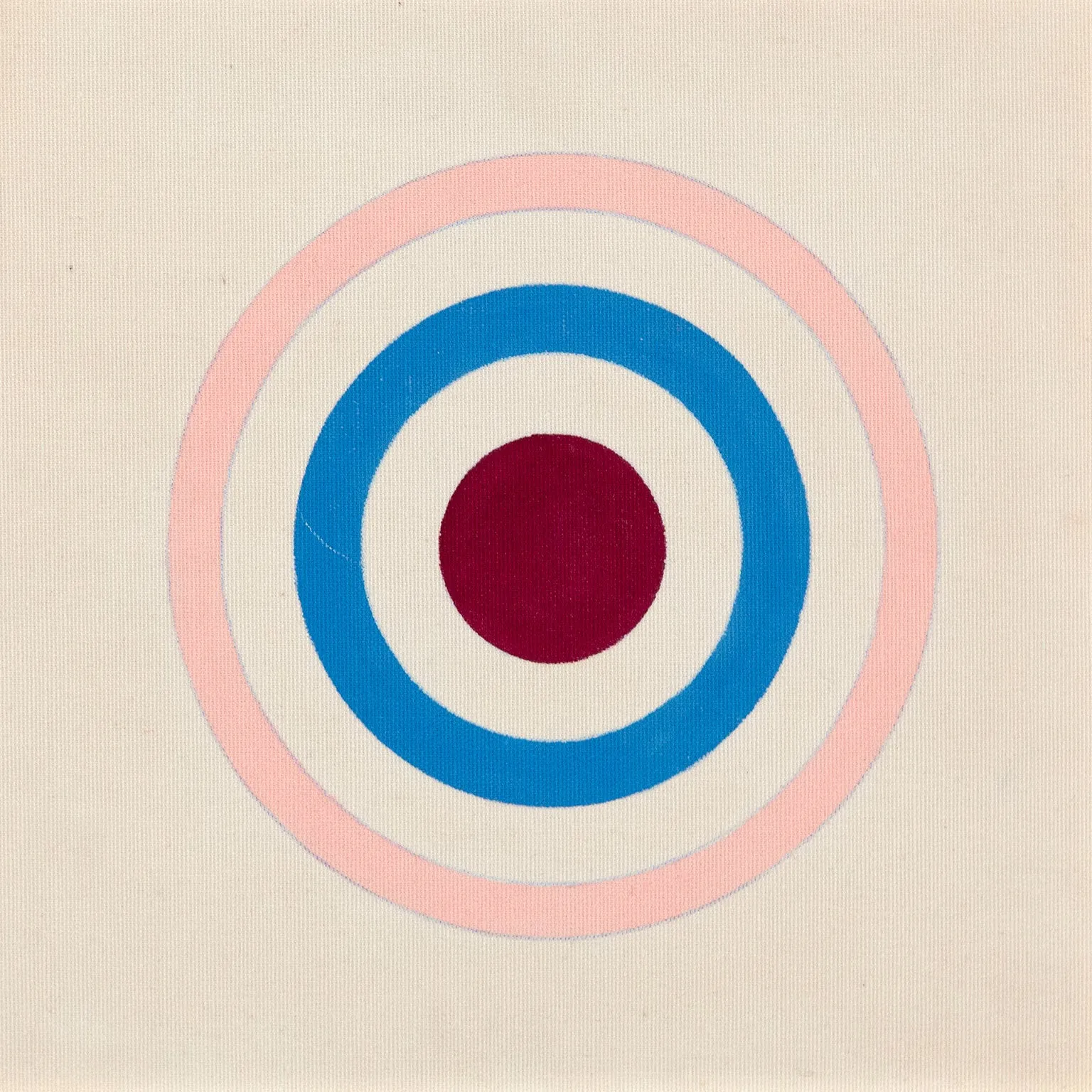 KENNETH NOLAND "PAINTED BOOK - BORDEAUX", 1977