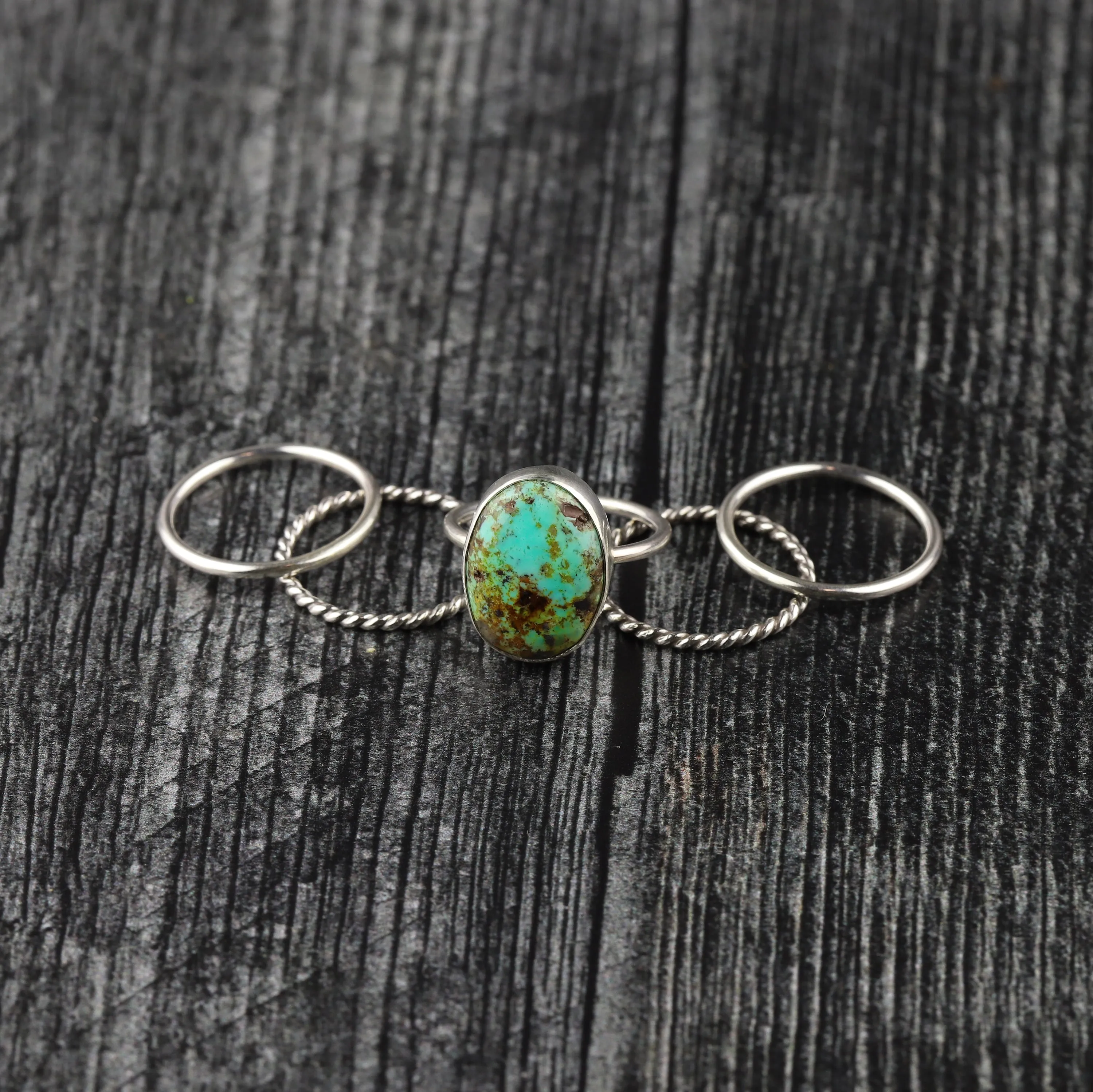 Kingman 5-Stack Ring size US 8