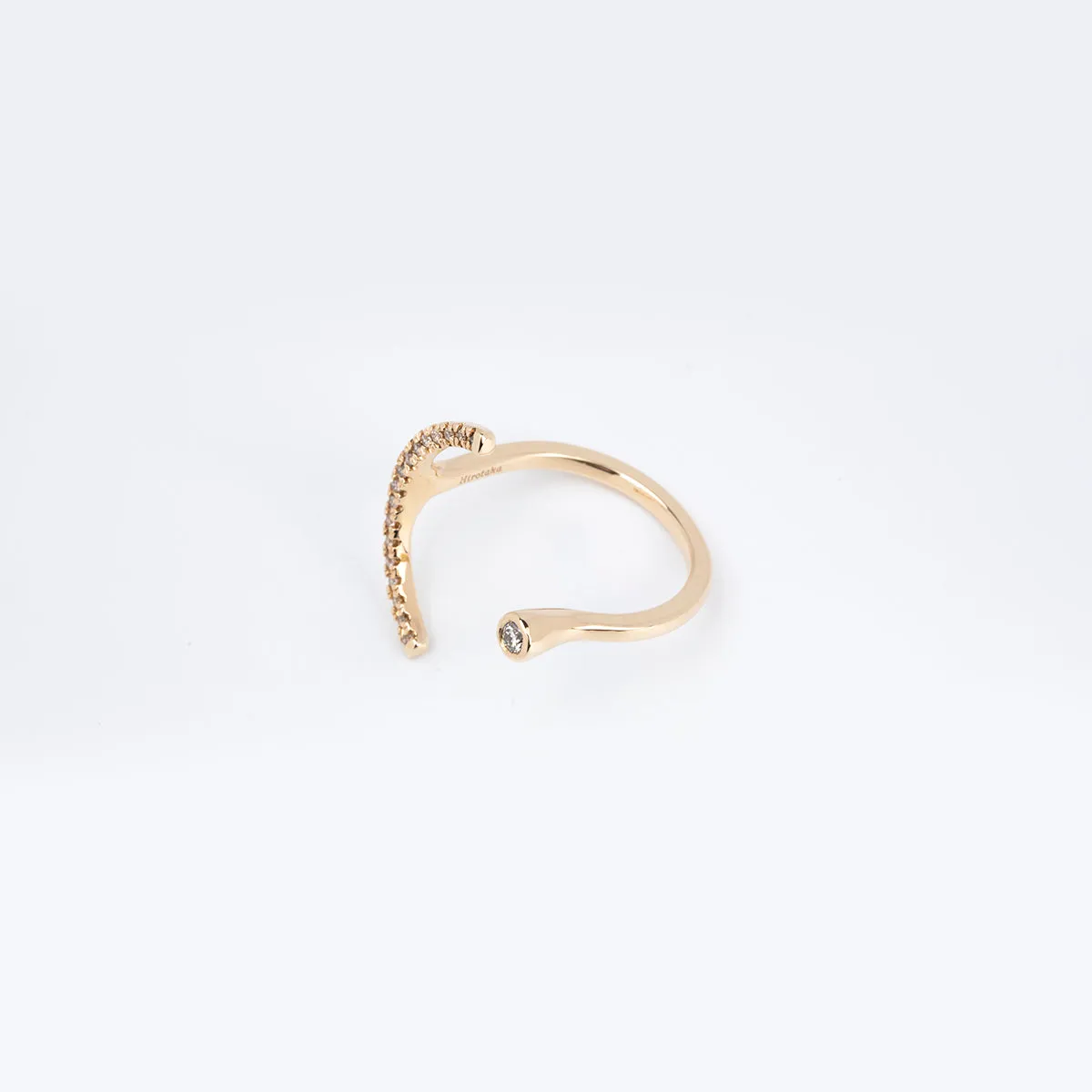 【Made-To-Order】 TREEHOPPER Diamond Cuff Ring