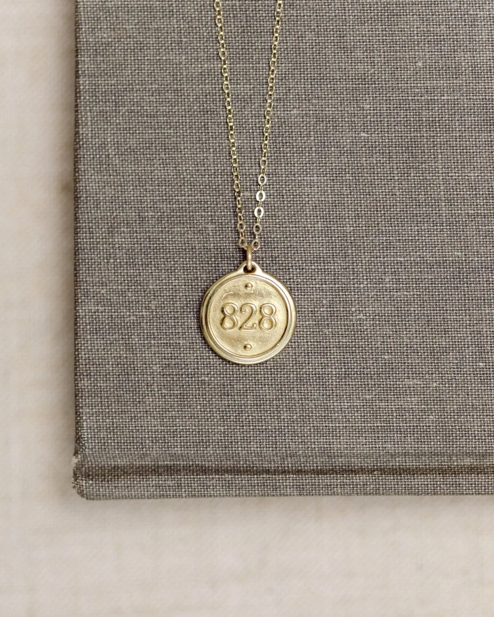 Madison Sterling: Romans 8:28 Petite Pendant