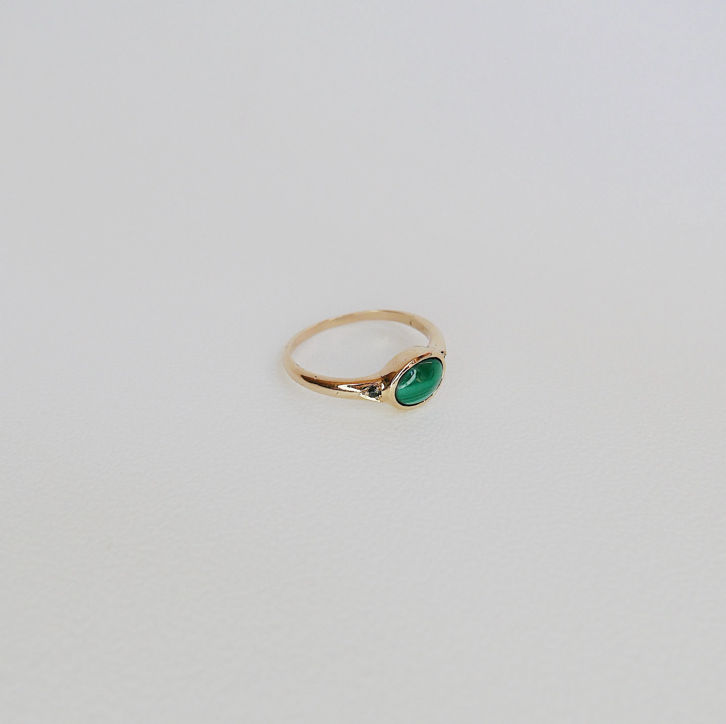 Malachite Signet Ring