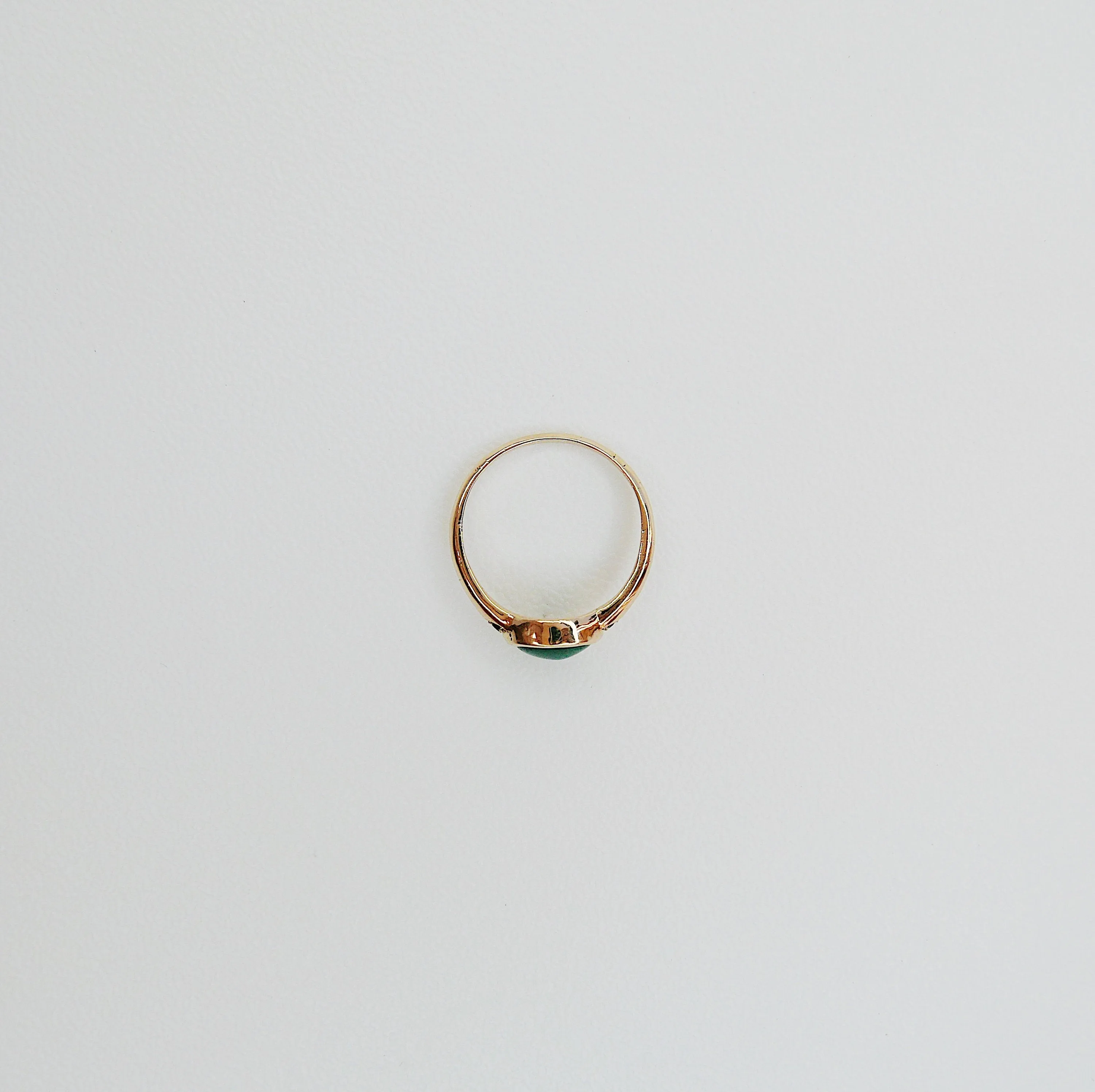 Malachite Signet Ring