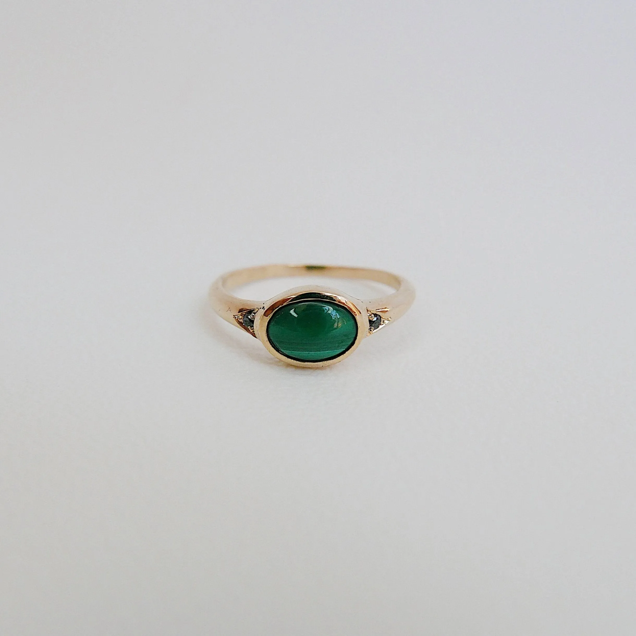 Malachite Signet Ring