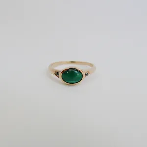 Malachite Signet Ring