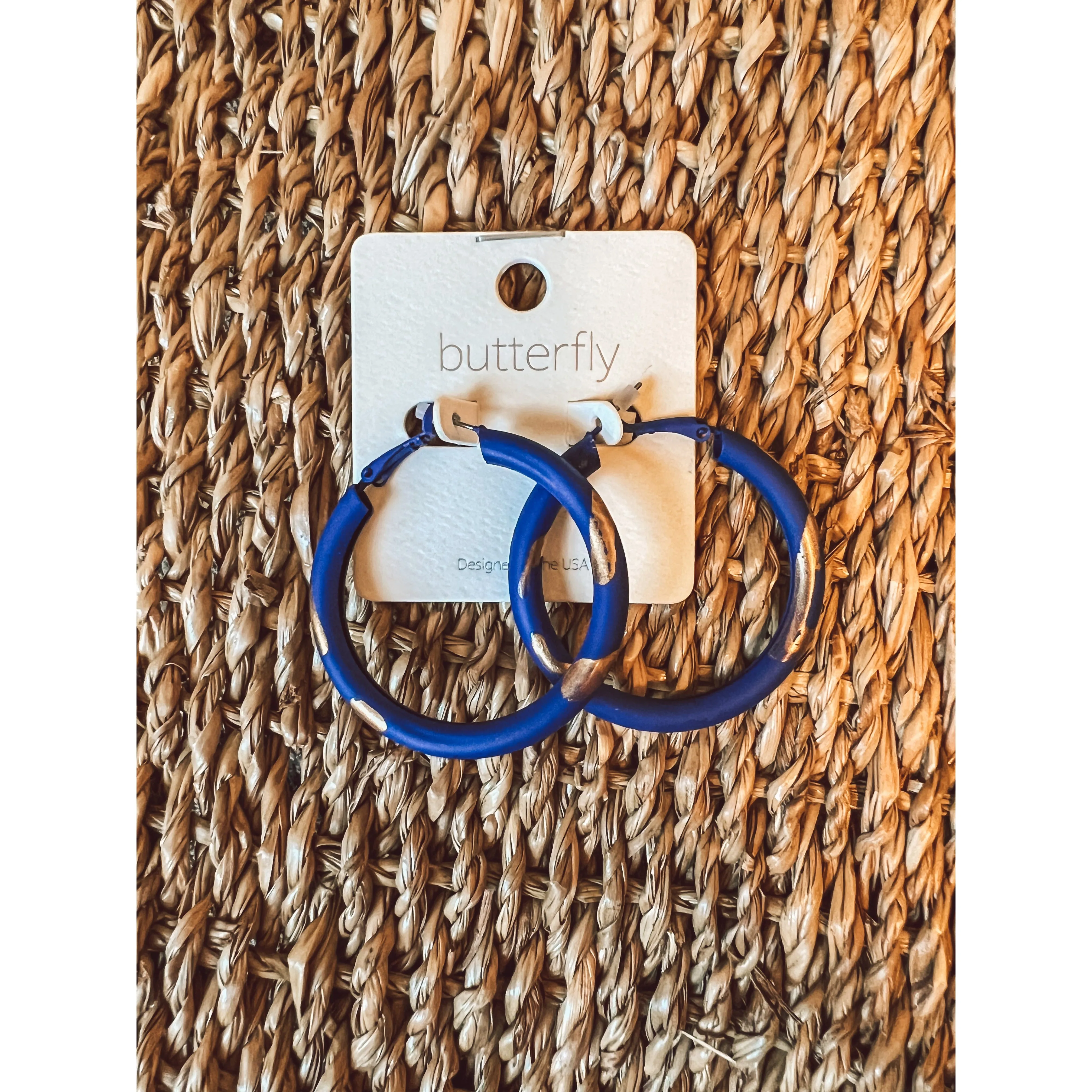Matte Hoop Rings