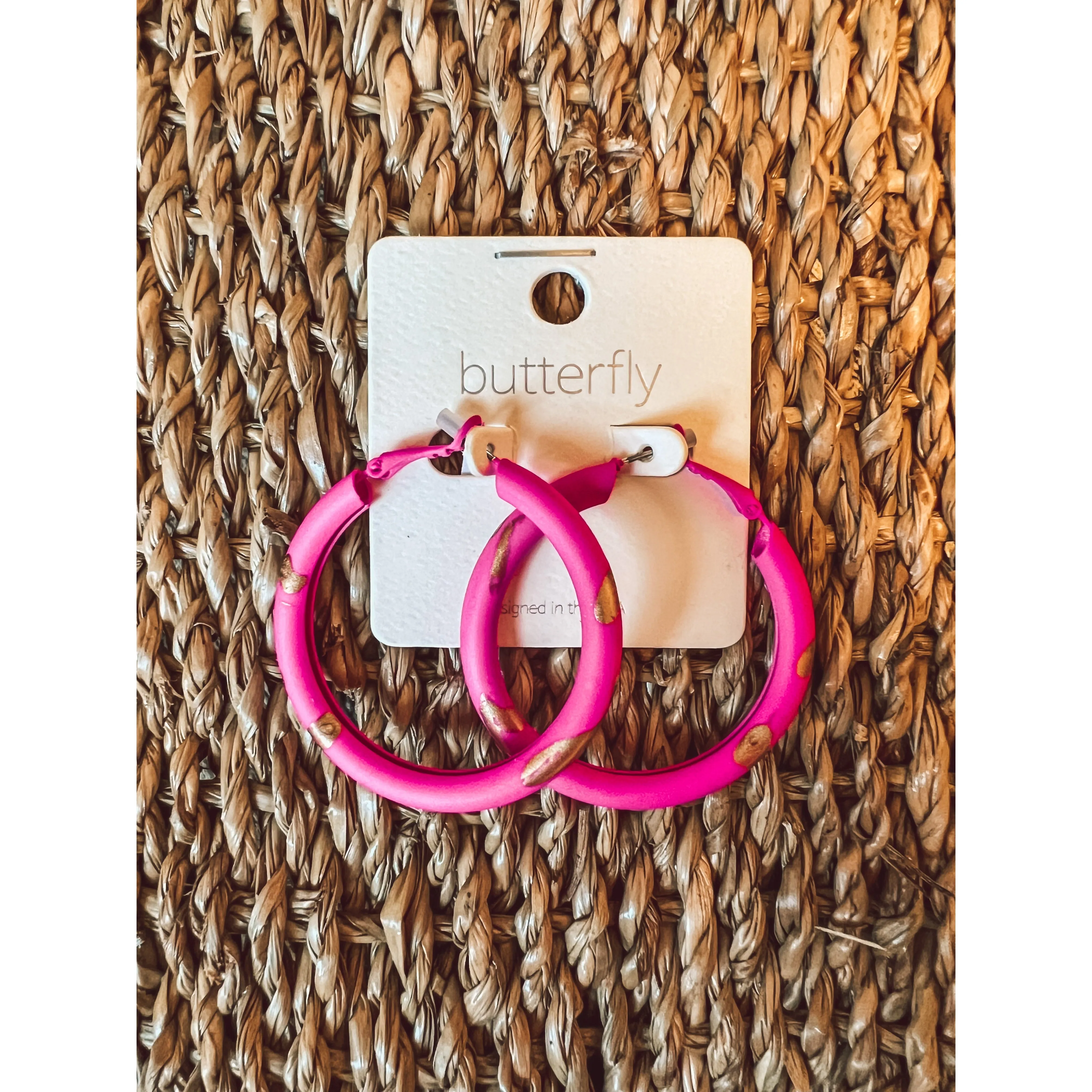Matte Hoop Rings