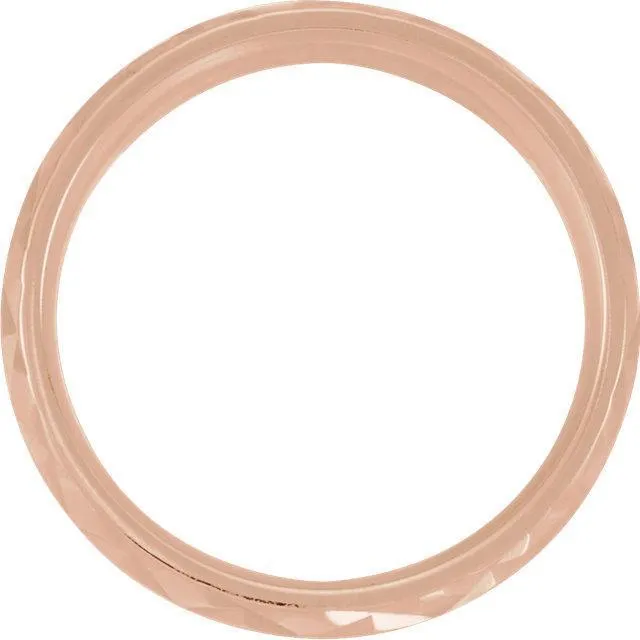 Matthew Geometric Pattern Wedding Band