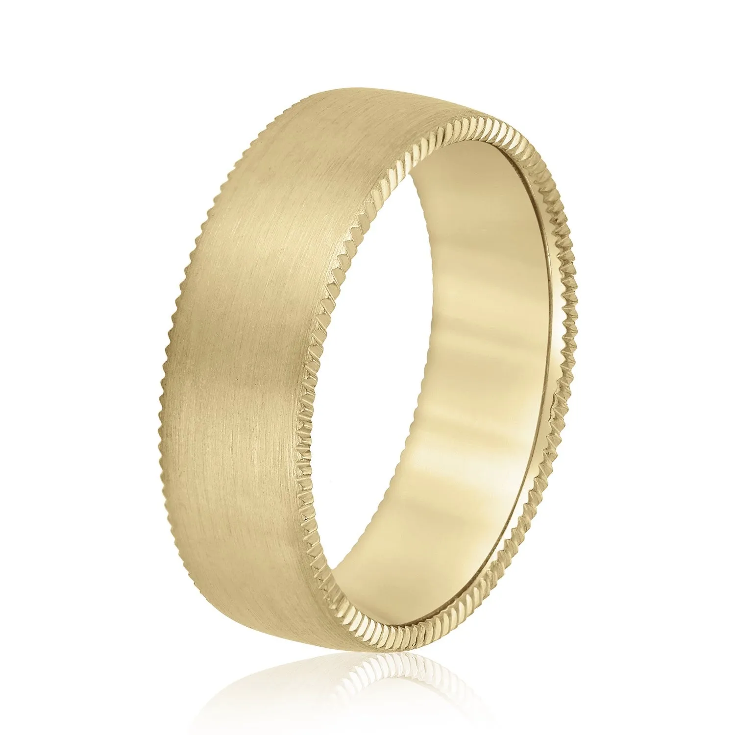 Men's Jagged Edge Wedding Band