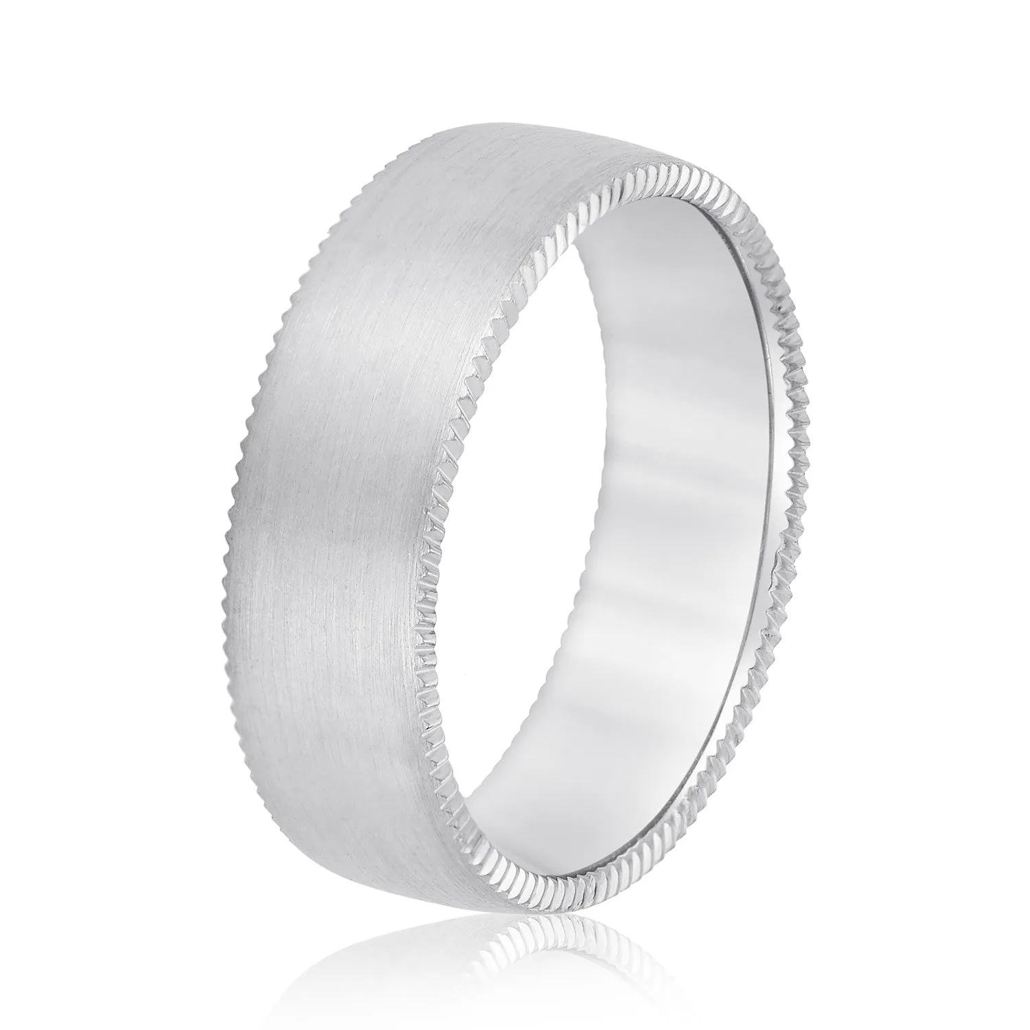 Men's Jagged Edge Wedding Band