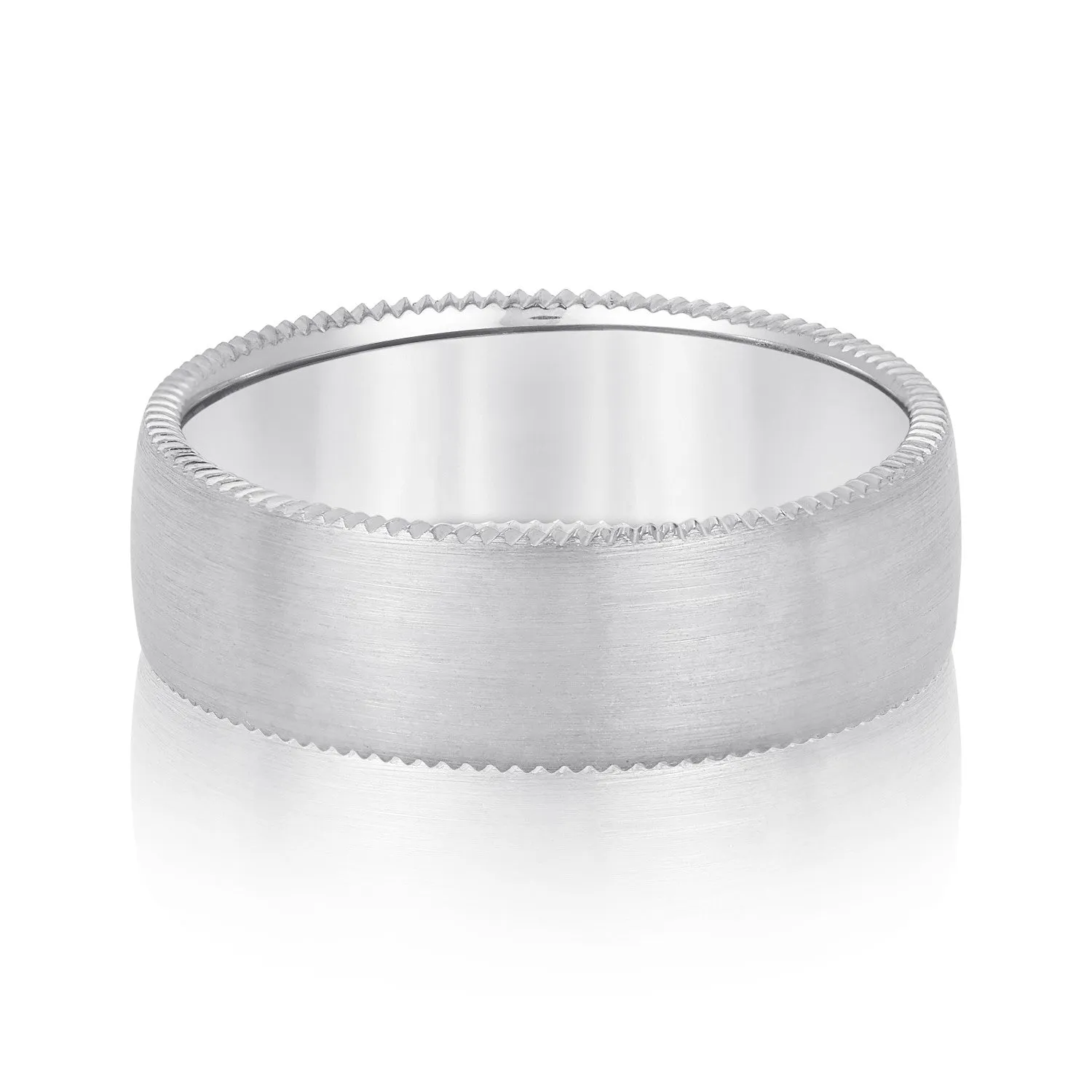 Men's Jagged Edge Wedding Band