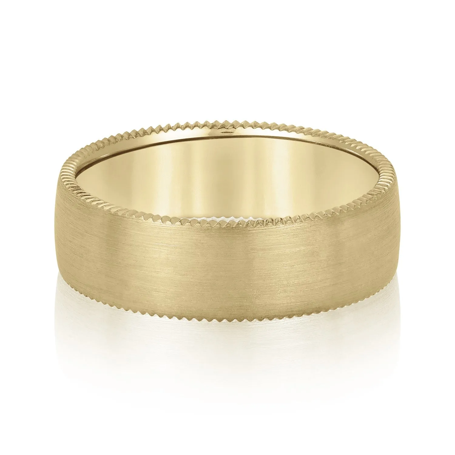 Men's Jagged Edge Wedding Band