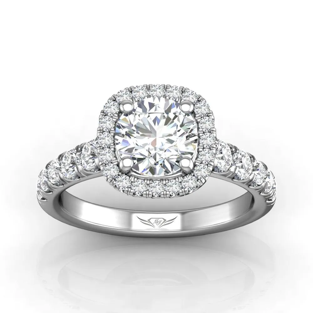 Micropave Engagement Ring