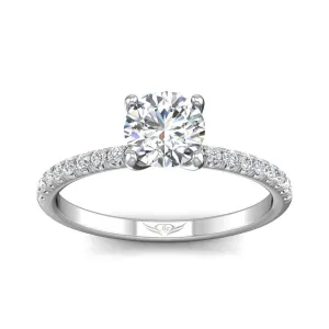 Micropave Engagement Ring