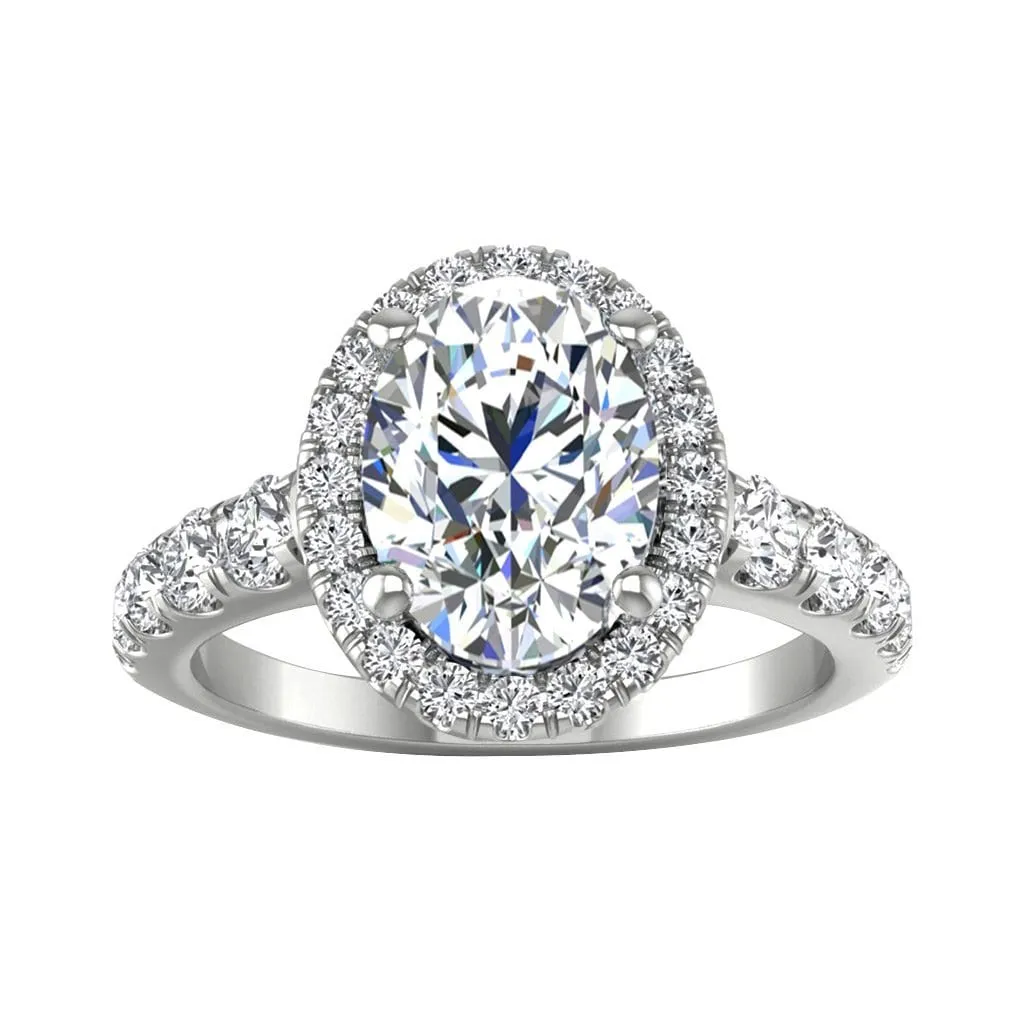 Micropave Engagement Ring