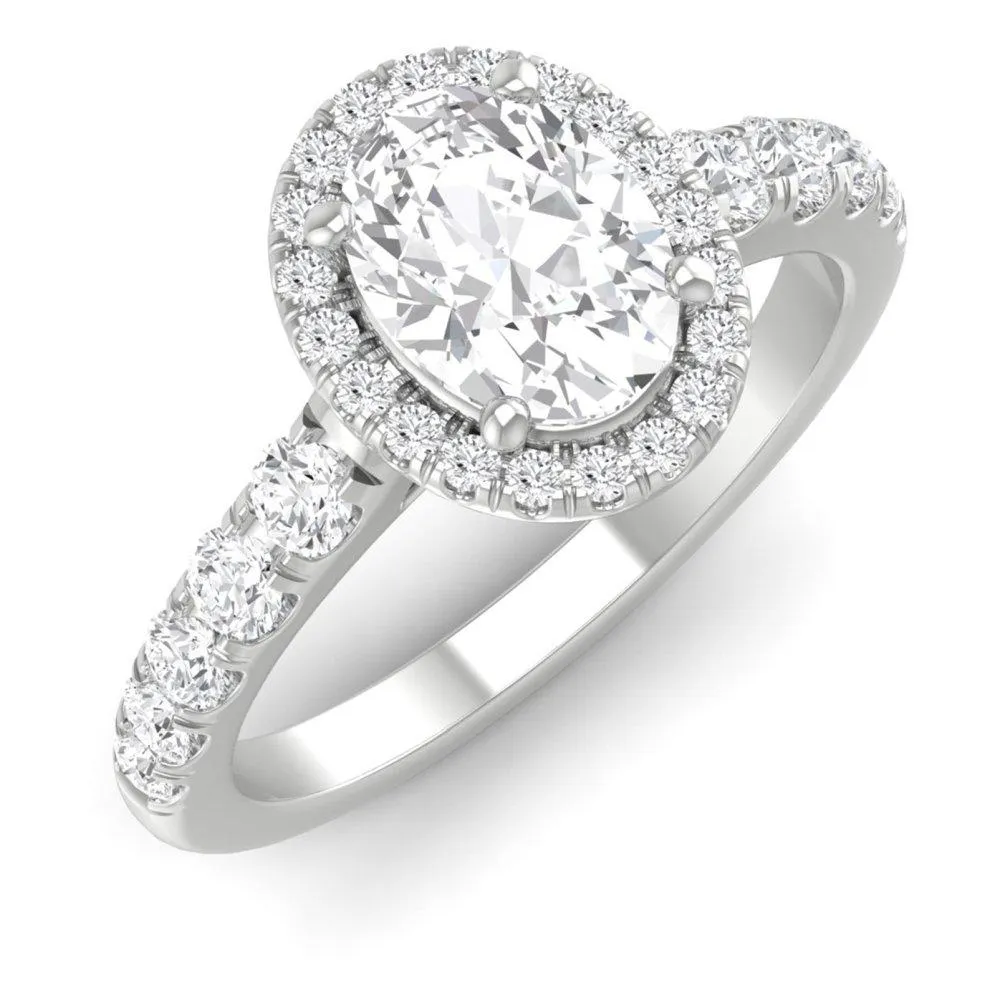 Micropave Engagement Ring