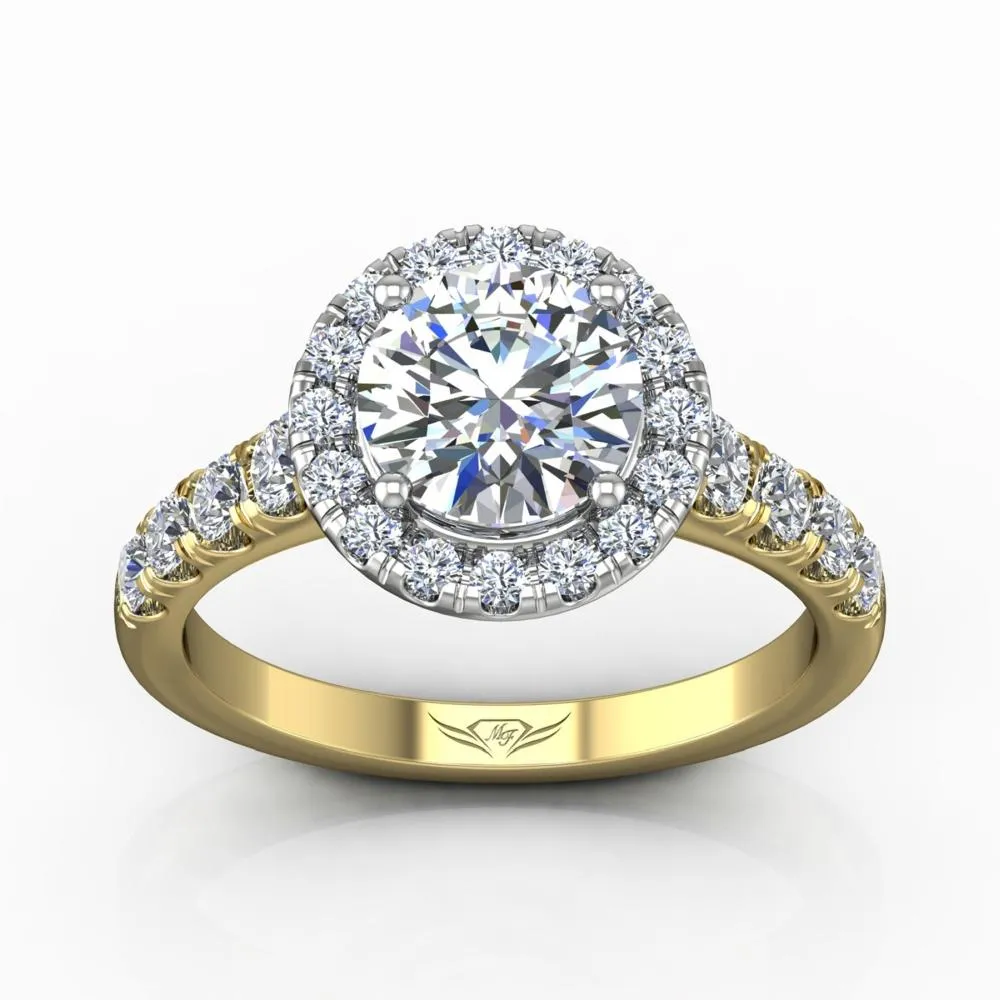 Micropave Engagement Ring