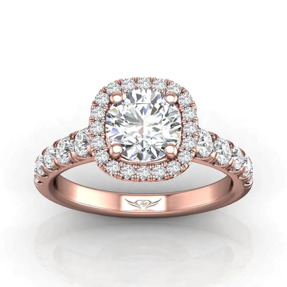 Micropave Engagement Ring
