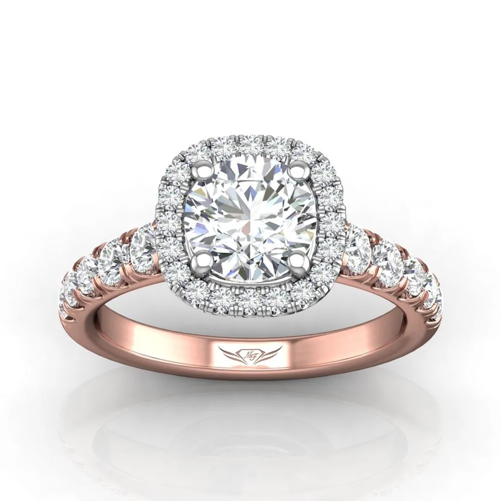 Micropave Engagement Ring