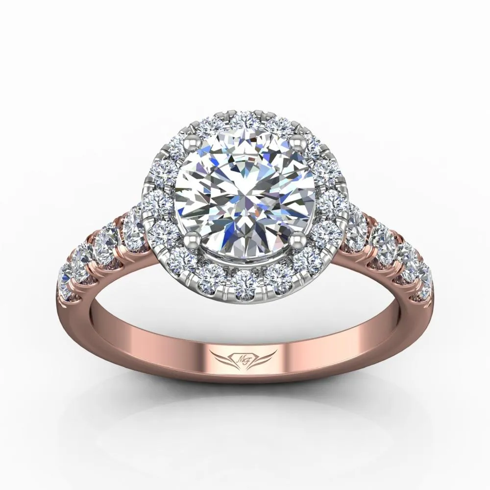 Micropave Engagement Ring