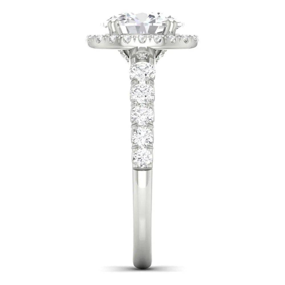 Micropave Engagement Ring