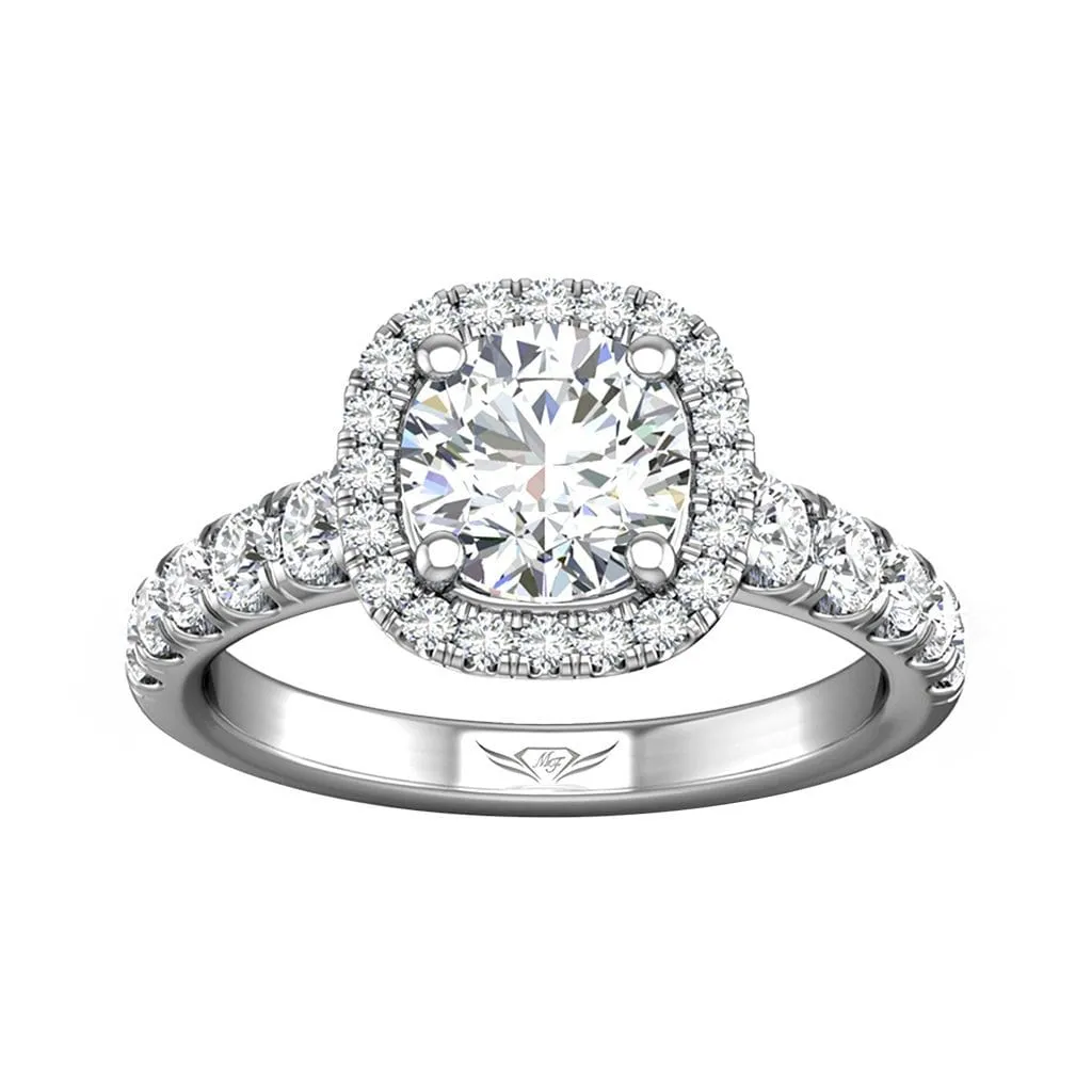 Micropave Engagement Ring