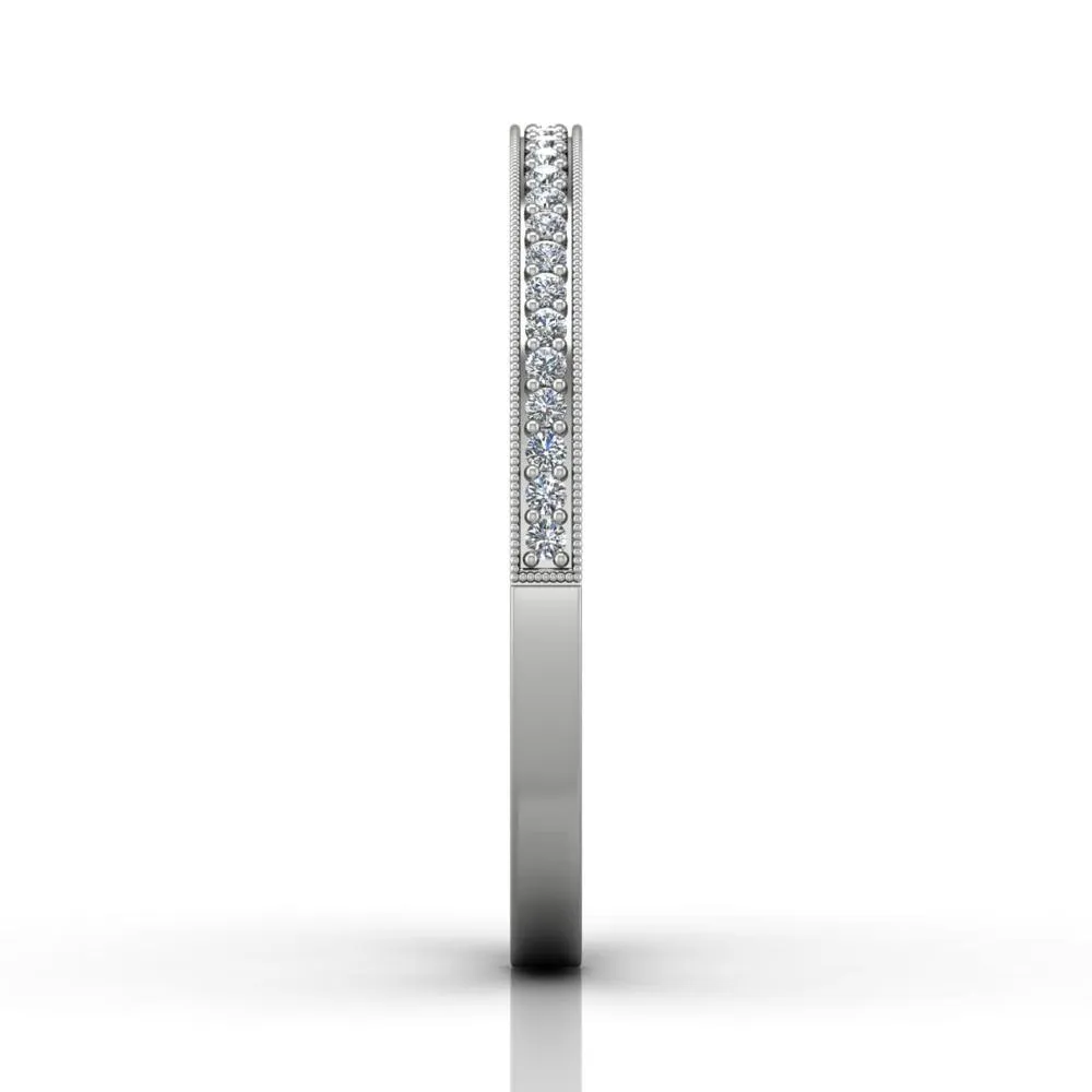 Micropave Wedding Band