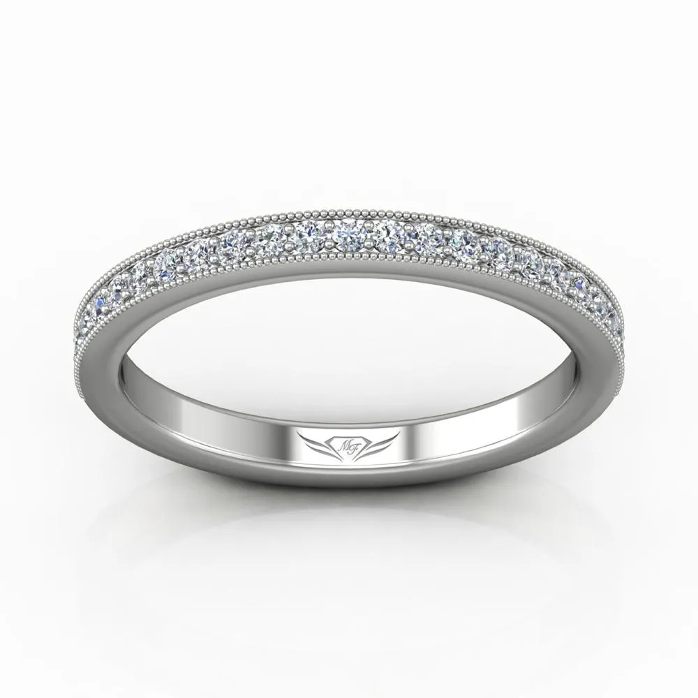 Micropave Wedding Band