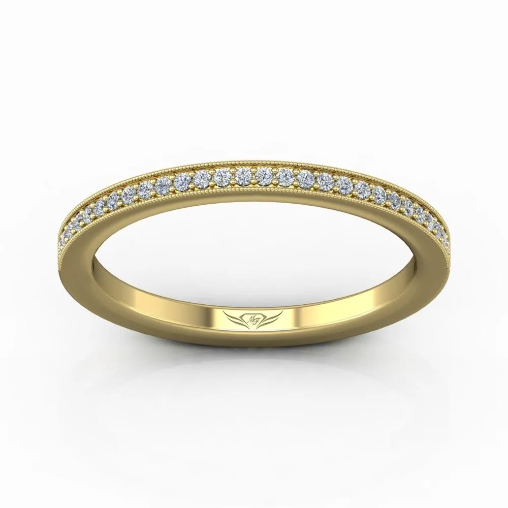 Micropave Wedding Band