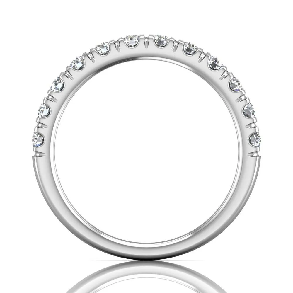 Micropave Wedding Band