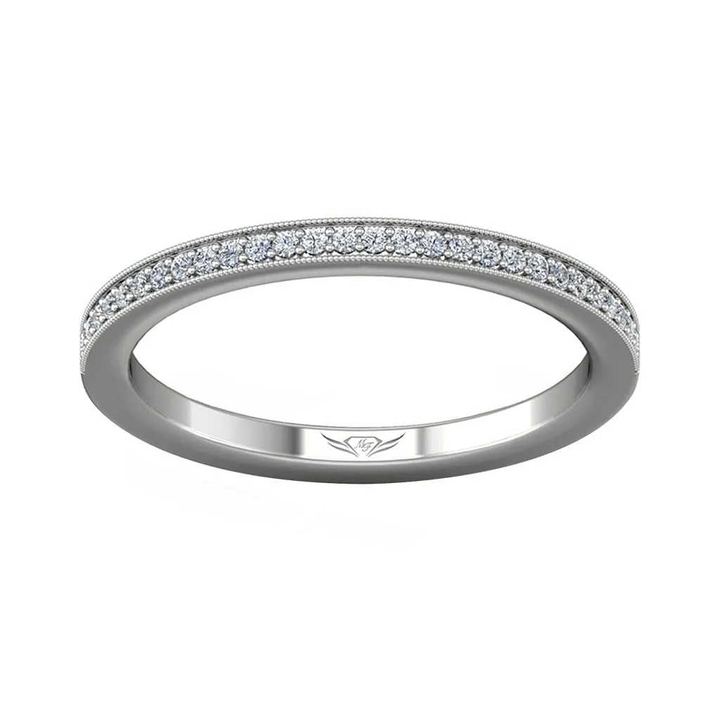 Micropave Wedding Band