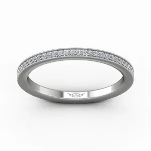 Micropave Wedding Band