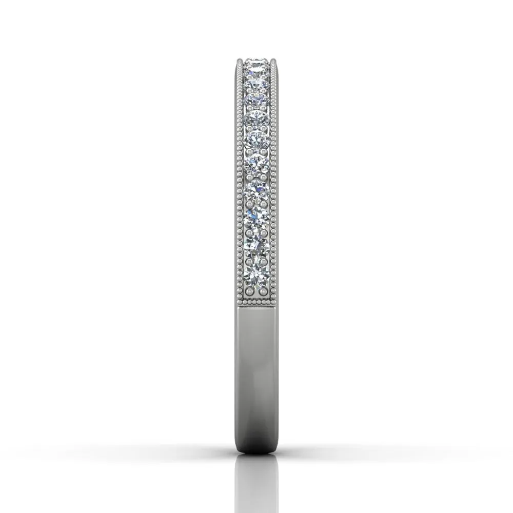 Micropave Wedding Band
