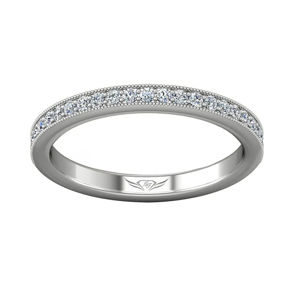 Micropave Wedding Band