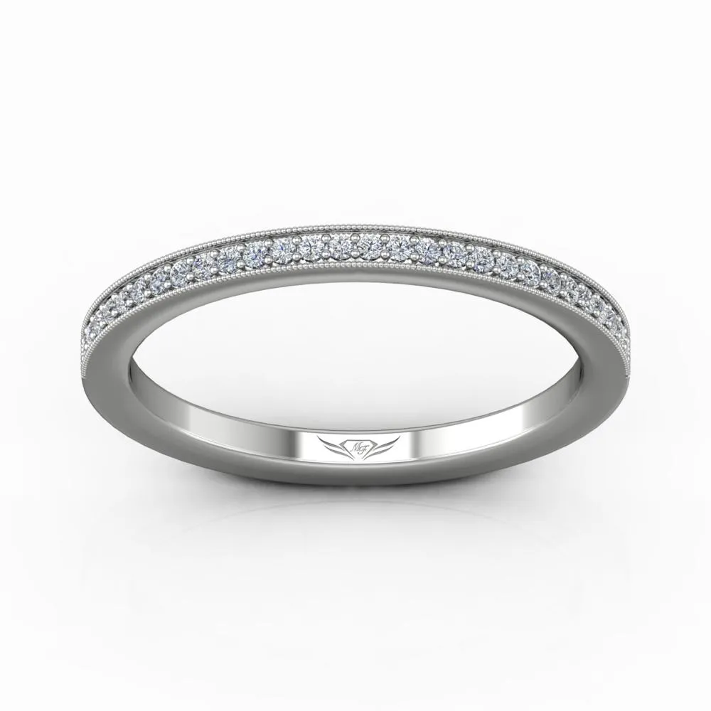Micropave Wedding Band