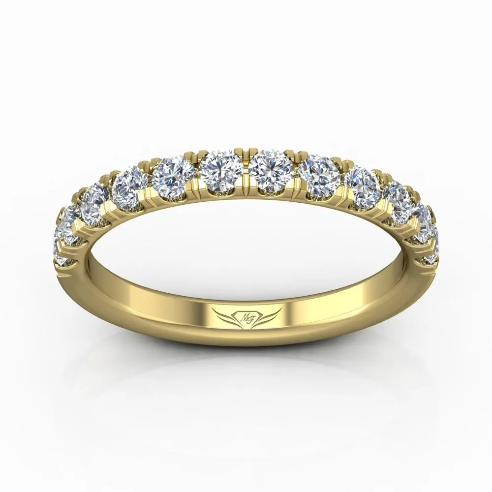 Micropave Wedding Band