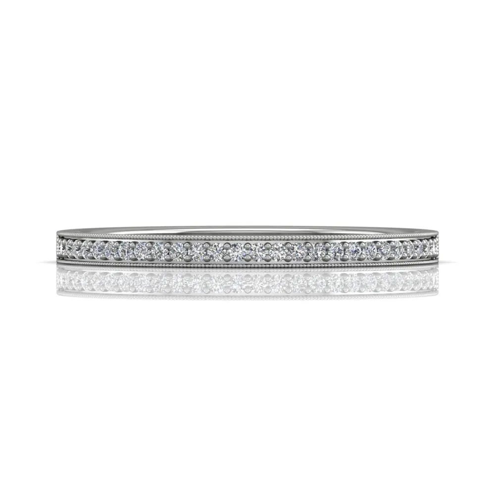 Micropave Wedding Band