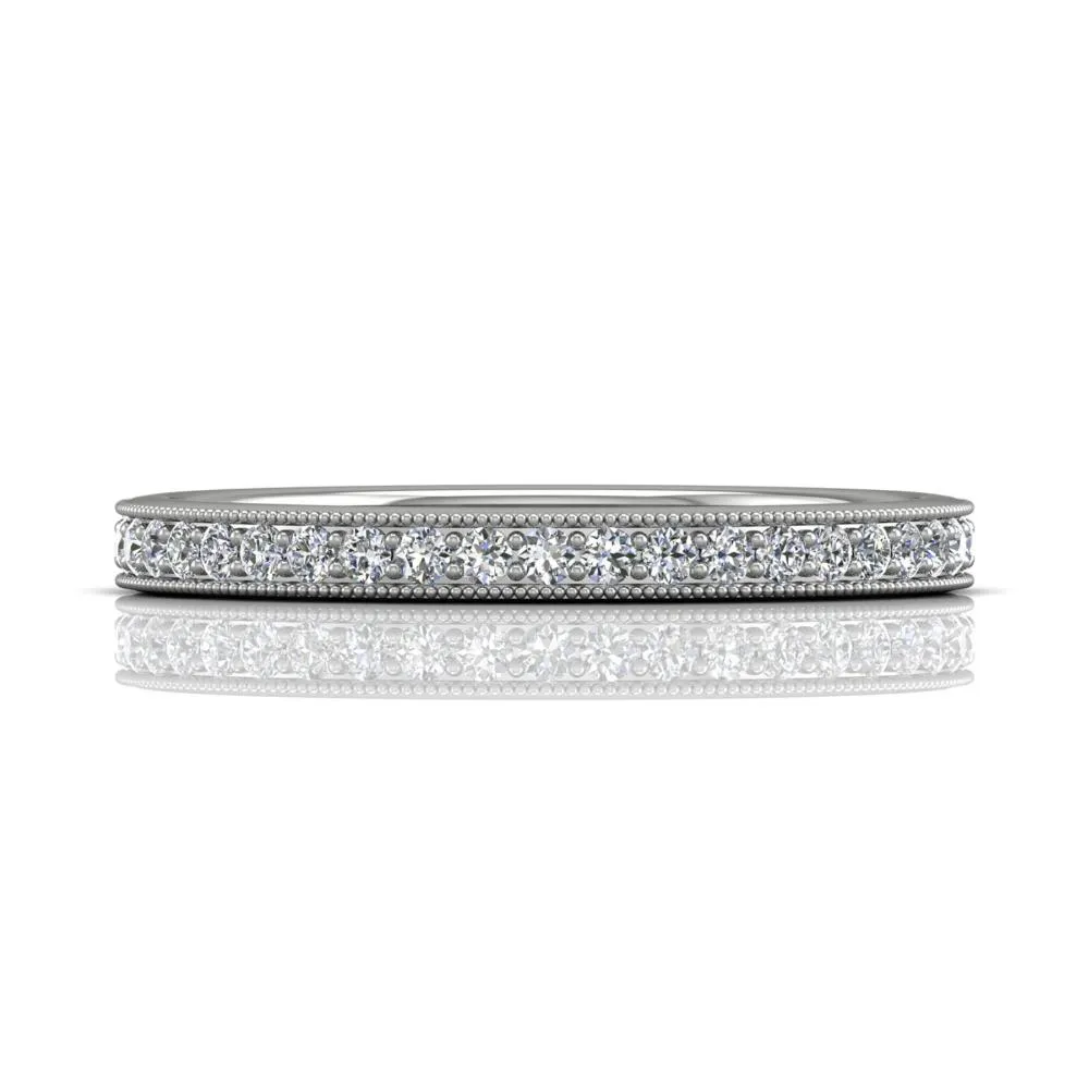 Micropave Wedding Band